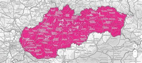 Mapa pokrytia SENIOR PASom v IDS BBSK