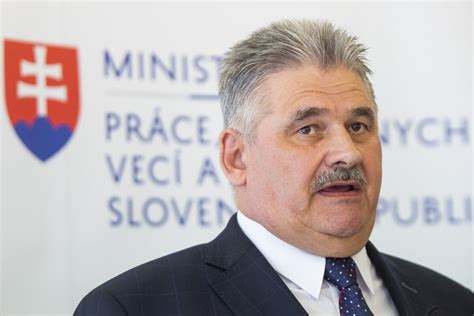 Minister práce Ján Richter