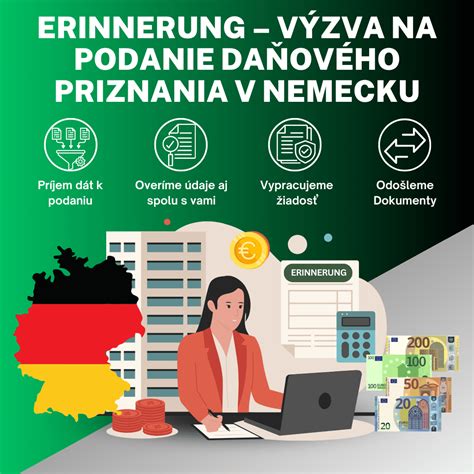 Dokumenty potrebné na podanie daňového priznania v Nemecku