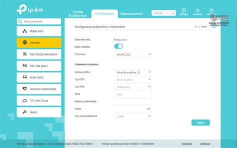 Prihlasovacia obrazovka TP-Link routera