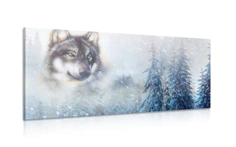 Samojed so svojím majiteľom v zasneženej krajine