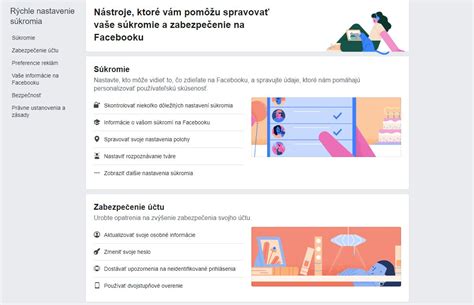 Nastavenia súkromia na Facebooku