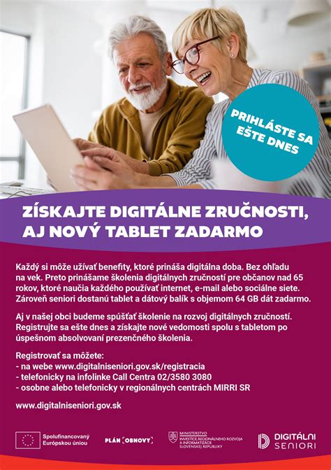 Infografika s postupom registrácie na digitálne školenia