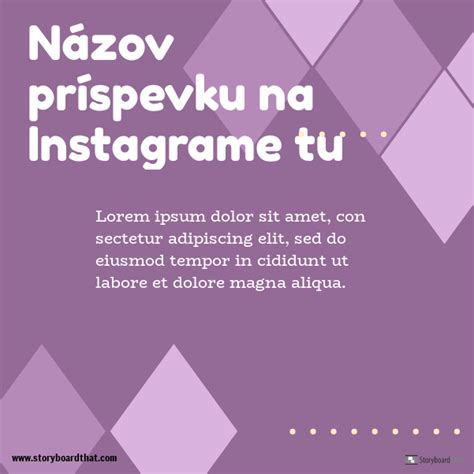 Ukážka: úprava náhľadu príspevku na Instagrame