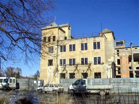Panorama mesta Šamorín s historickými budovami