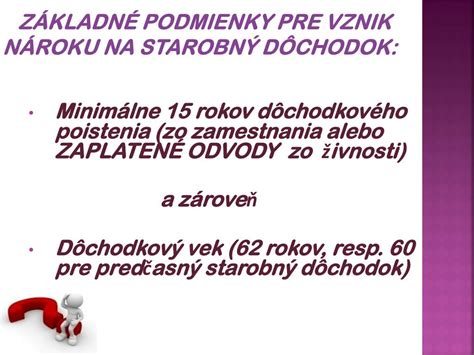 Základné podmienky nároku na vianočný príspevok