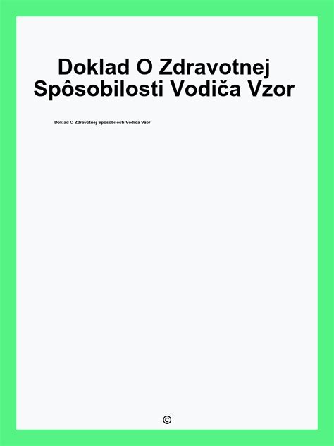 Zdravotná a psychologická spôsobilosť vodiča