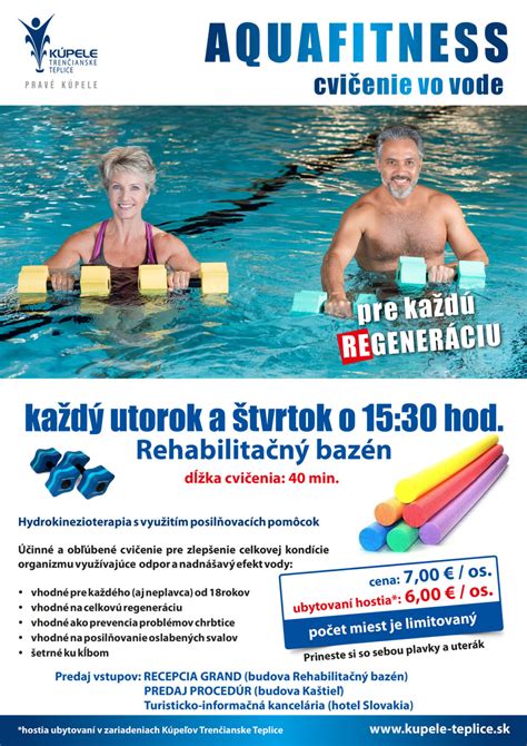 Aquafitness cvičenie