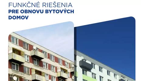 Infografika o fondoch EÚ na obnovu bytových domov