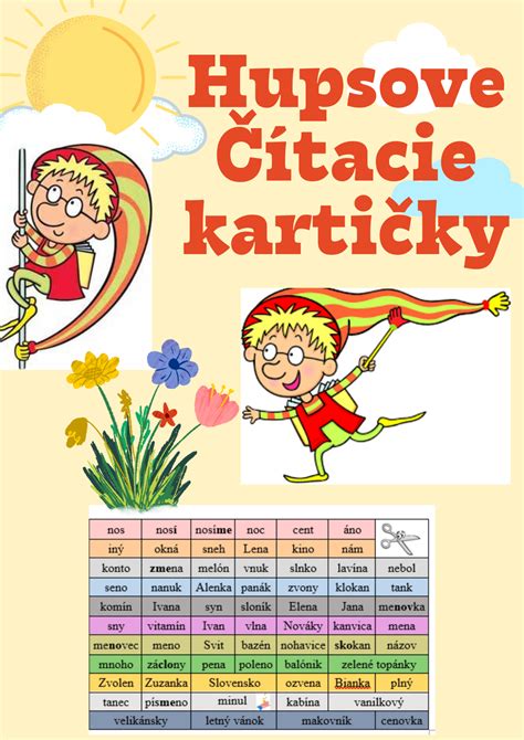 Kartičky pre slovenský jazyk