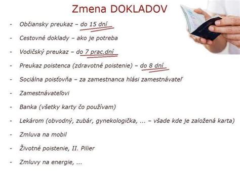 Miestá, kde je potrebné nahlásiť zmenu priezviska