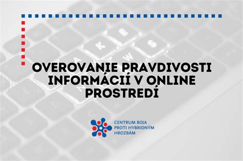 Grafika zobrazujúca overovanie faktov a rôzne zdroje informácií