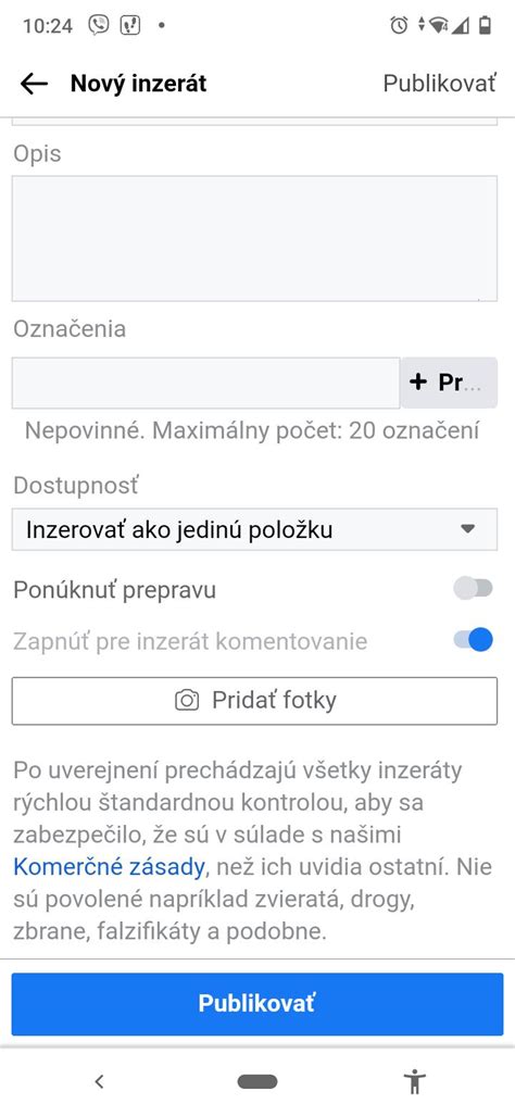 Nastavenia preferencií reklám na Facebooku