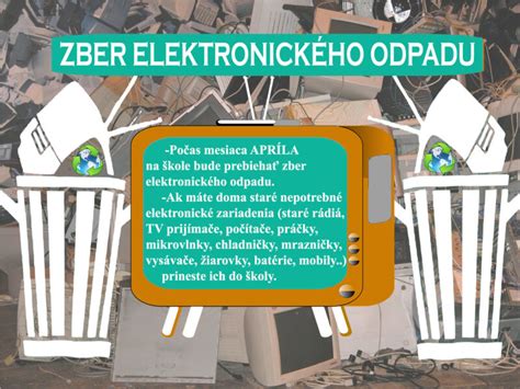 Schéma recyklácie elektronického odpadu