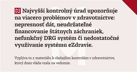 Štruktúra problémov v slovenskom zdravotníctve