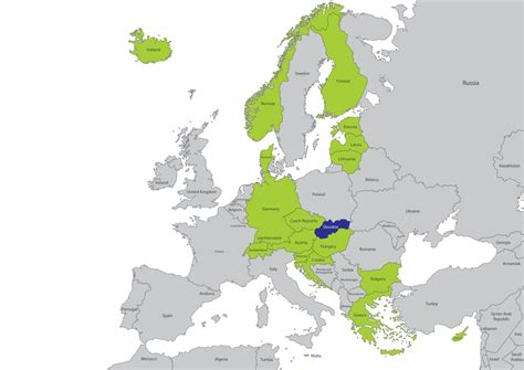 Mapa krajín, s ktorými má Slovensko zmluvu o sociálnom zabezpečení