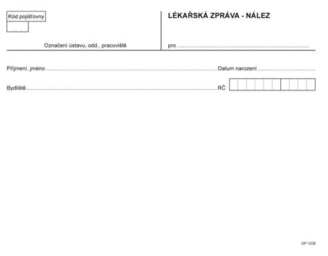 Vzor formulára
