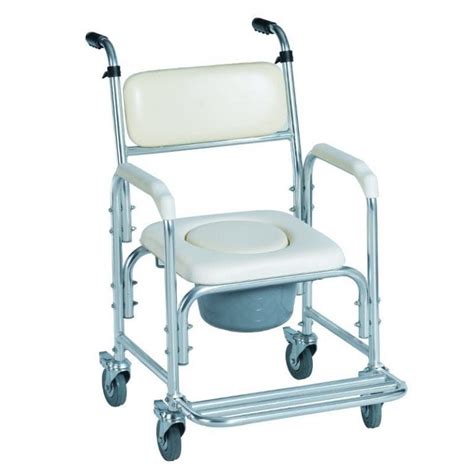 Invalidný vozík s možnosťou použitia ako prenosné WC