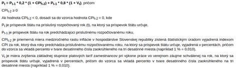 Výpočet rehabilitačného príspevku
