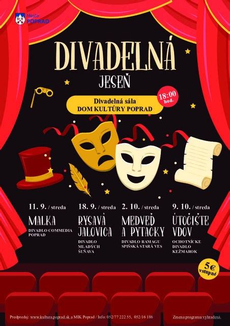 Plagát k divadelnej hre Zakázané uvoľnenie