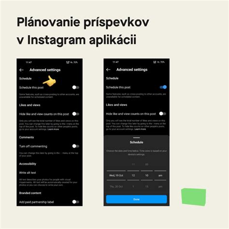Štruktúra pridávania hudby do Instagram príspevkov
