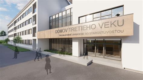 Vizualizácia centra sociálnych služieb