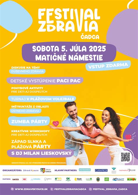 Program Festivalu zdravia