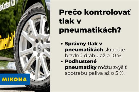 Ako rozpoznať správny tlak v pneumatikách