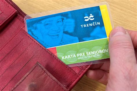 Zľavová karta pre seniorov
