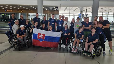 Slovenskí paralympionici na súťaži
