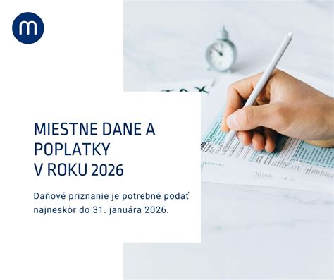 Miestne poplatky a sadzby