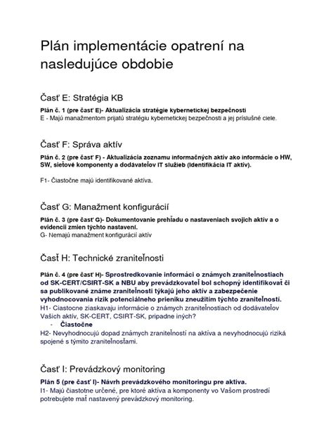 Prehľad stabilizačných opatrení v bezpečnostných zložkách