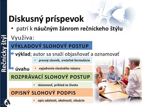 Charakteristika diskusného príspevku