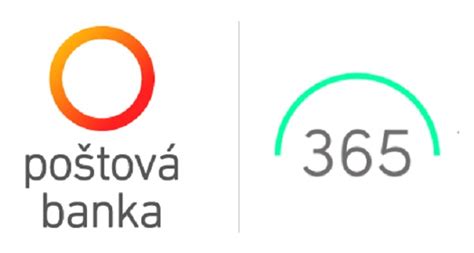 Logo 365.bank a Poštovej banky