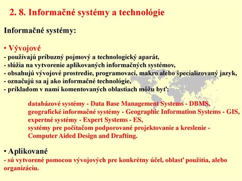 Schéma informačných systémov UKF