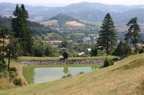 Tajch Počúvadlo v Štiavnických vrchoch