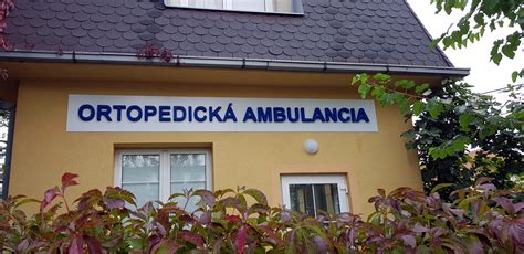 Ortopedická ambulancia