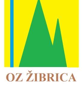 Mapa pôsobnosti OZ Žibrica a členských obcí