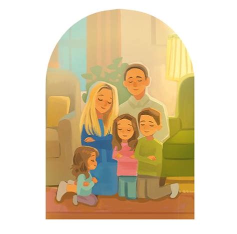 Ilustrácia rodiny sledujúcej televíziu