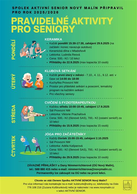 Seniori vykonávajúci rôzne aeróbne aktivity