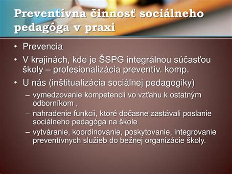 Sociálny pedagóg v škole