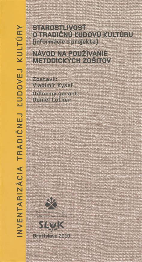 Schéma vzdelávacieho systému pre tradičnú ľudovú kultúru