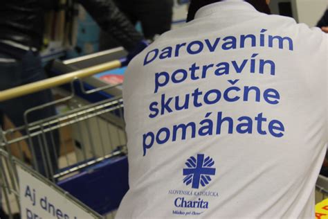 Potravinová zbierka charity