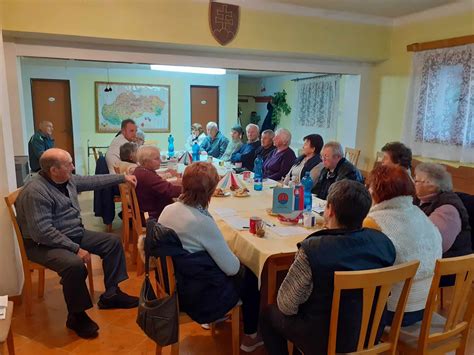 Spoločenské stretnutie seniorov v klube