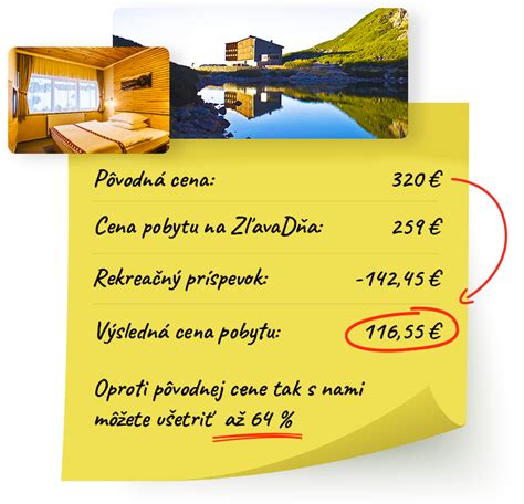 Infografika: Požadované doklady pre rekreačný príspevok