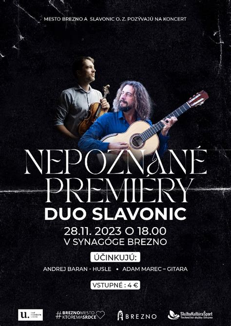 Duo Slavonic: Andrej Baran a Adam Marec