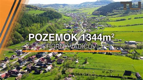 Mapa obce Horný Vadičov s vyznačeným pracoviskom Centra sociálnych služieb