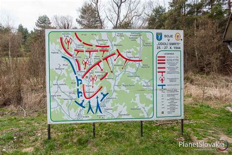 Mapa historických bojov v oblasti Malých Karpát