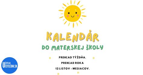 Kalendár s vyznačenou dĺžkou materskej dovolenky