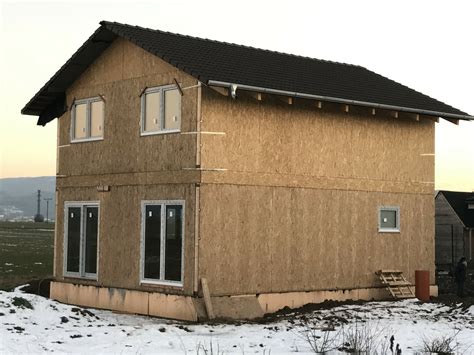 Schéma výstavby montovaného drevodomu